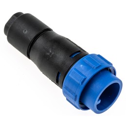 1 pcs - Bulgin Circular Connector, 2 Contacts, Cable Mount, Miniature Connector, Plug, Male, IP68, Buccaneer 400 Series