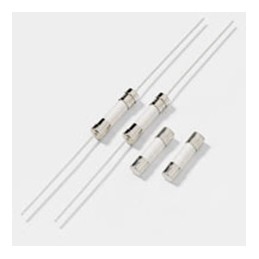 5 pcs - Wickmann 1A T Ceramic Cartridge Fuse, 5 x 20mm