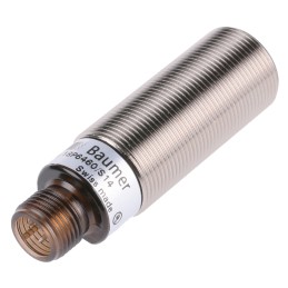 1 pcs - Baumer Diffuse Photoelectric Sensor, Barrel Sensor, 60 mm - 430 mm Detection Range