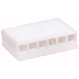 1 pcs - Molex, KK 254 Female Connector Housing, 2.54mm Pitch, 6 Way, 1 Row