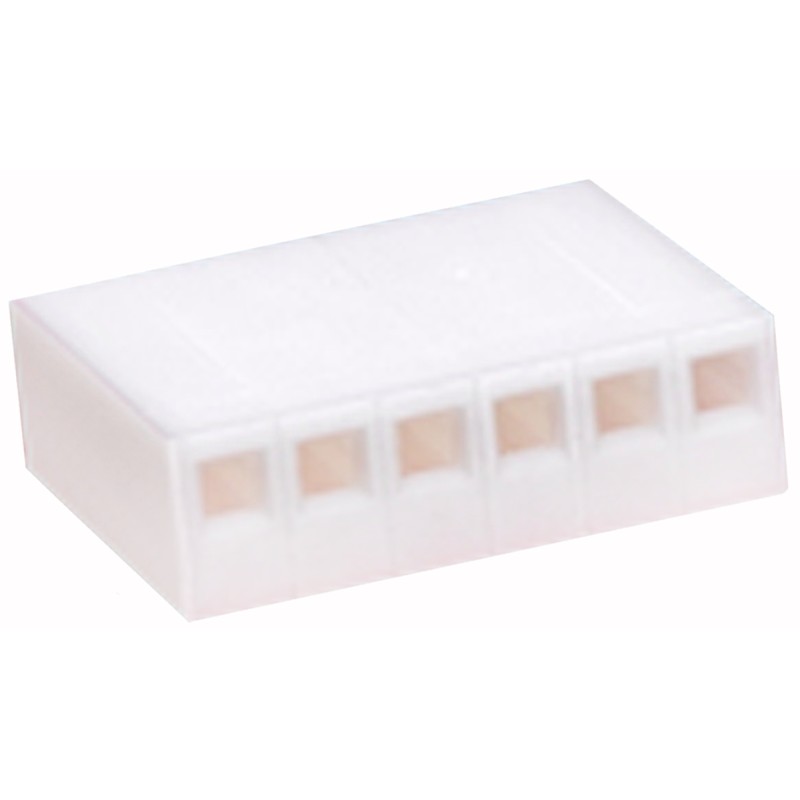 1 pcs - Molex, KK 254 Female Connector Housing, 2.54mm Pitch, 6 Way, 1 Row