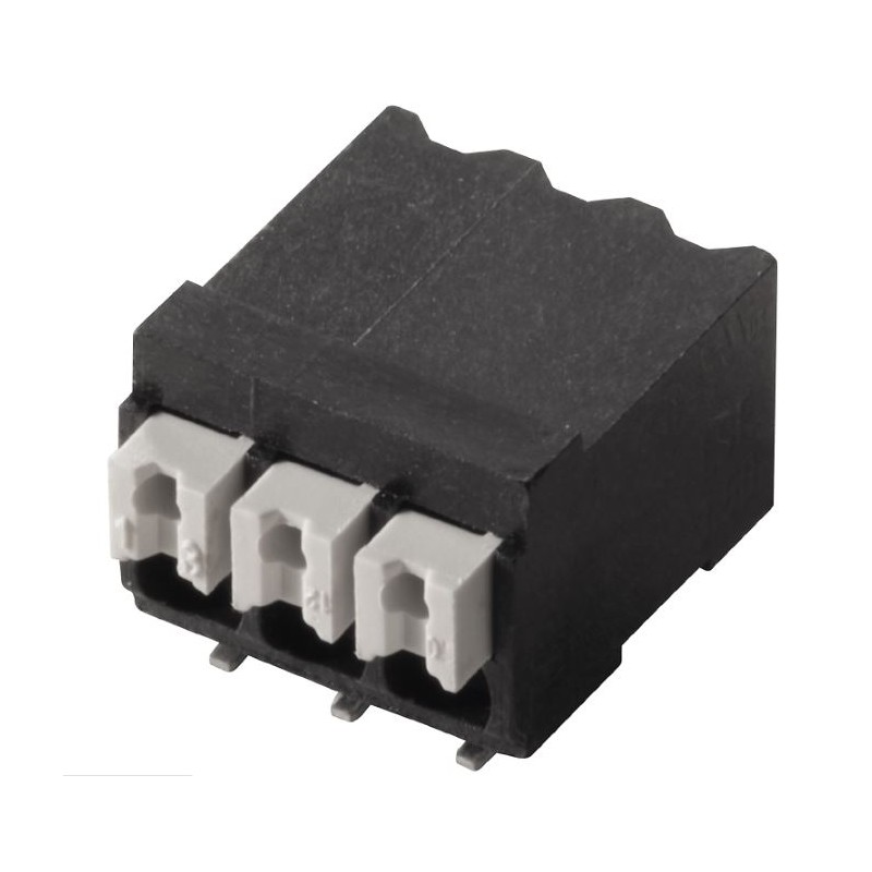 320 pcs - Weidmuller LSF Series PCB Terminal Block, 3-Contact, 3.5mm Pitch, Surface Mount, 1-Row