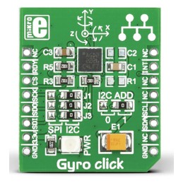 1 pcs - MikroElektronika GYRO Click Gyroscope Sensor mikroBus Click Board for L3GD20