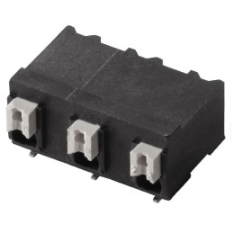 320 pcs - Weidmuller LSF Series PCB Terminal Block, 3-Contact, 7.5mm Pitch, Surface Mount, 1-Row