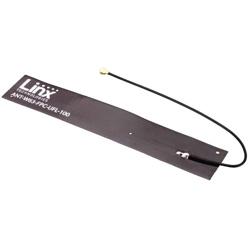 1 pcs - Linx ANT-W63-FPC-UFL-100 WiFi Antenna with UFL Connector