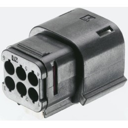 1 pcs - Molex, MX150L Female Connector Housing, 5.84mm Pitch, 10 Way, 2 Row