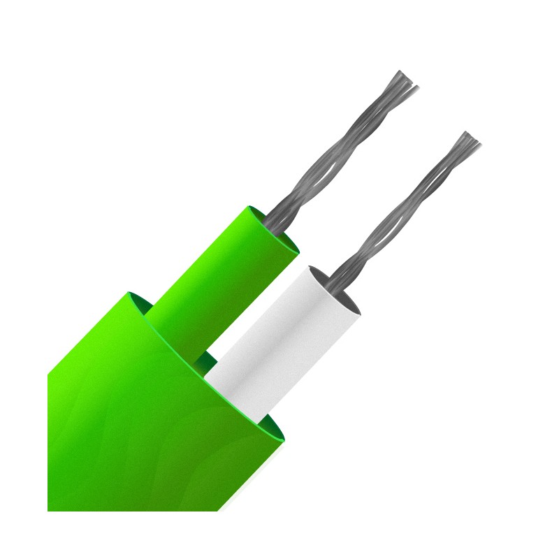 1 pcs - RS PRO Type K Thermocouple Wire, 100m, PFA Insulation, +260°C Max, 1/0.315mm