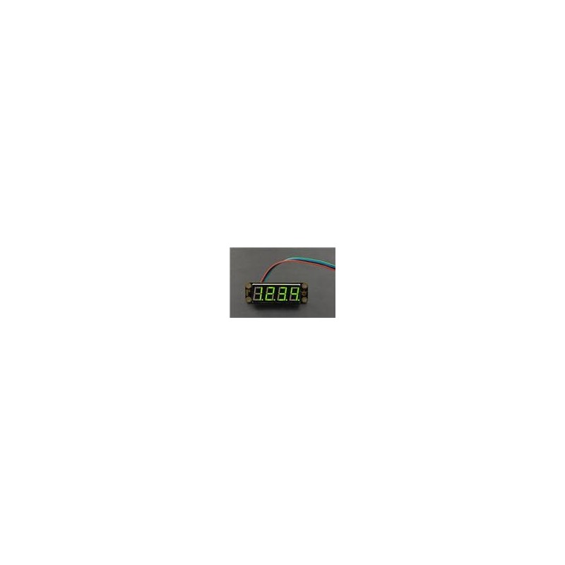 1 pcs : DFR0645-G - Display Development Tools Gravity: 4-Digital LED Segment Display Module (Green)