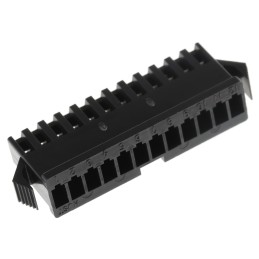 10 pcs - JST Male Connector Housing, 12 Way, 1 Row