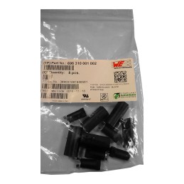 5 pcs - Wurth Elektronik 10A Panel Mount Fuse Holder for 5 x 20mm Fuse, 1P, 250V ac