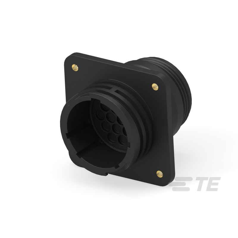 1 pcs - TE Connectivity, AMP CPC Power Connector Panel Mount Socket, 600 V ac