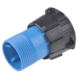 1 pcs - ITT Cannon, APD 1 Pole Din Plug, DIN 72585, 48 V dc IP67, Male, Cable Mount