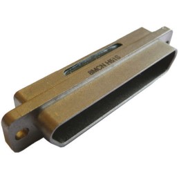 1 pcs - Souriau microComp 51 Way Cable Mount D-sub Connector Socket, 2.0mm Pitch