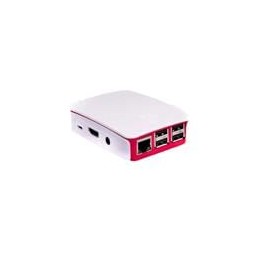 1 pcs : SC0012 - Modules Accessories RPI Official Case V2 for Pi 3 (Red/White)
