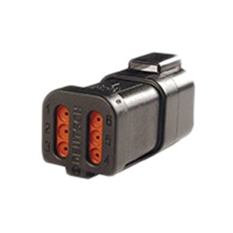 1 pcs - Deutsch, DT Automotive Connector Socket 6 Way