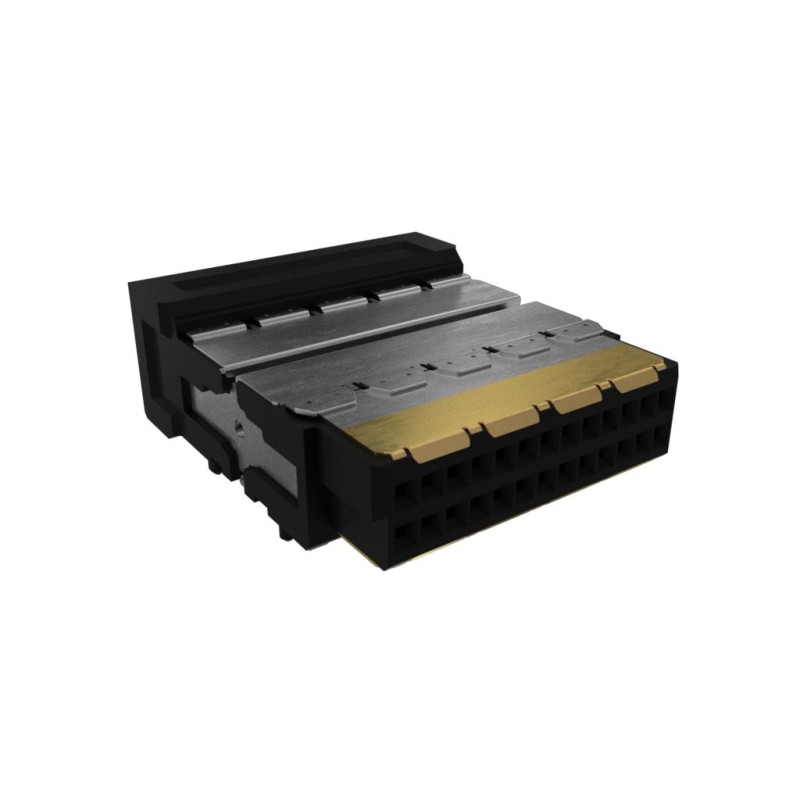 390 pcs - Amphenol Communications Solutions Minitek Microspeed Series Free Hanging PCB Connector Housing, 26-Contact, 2-Row, 1mm