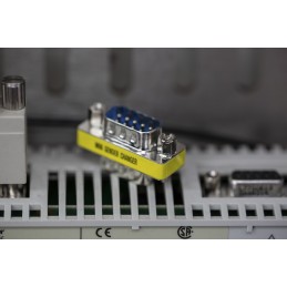 1 pcs - RS PRO D Sub Adapter Male 9 Way D-Sub to Male 9 Way D-Sub