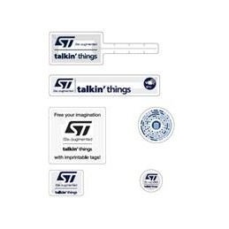 1 pcs : ST25-TAG-BAG-EC - NFC/RFID Development Tools Set of ST25TV and ST25TN series NFC tags