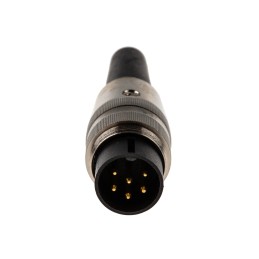 1 pcs - Lumberg, SV 6 Pole M16 Din Plug, DIN EN 60529, 5A, 250 V ac IP40, Screw On, Male, Cable Mount