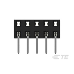 400 pcs - TE Connectivity AMPMODU Series Straight Through Hole Mount PCB Socket, 10-Contact, 2-Row, 2mm Pitch, Solder Terminatio