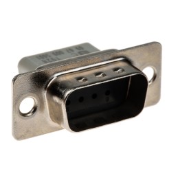 1 pcs - HARTING 9 Way Cable Mount D-sub Connector Plug