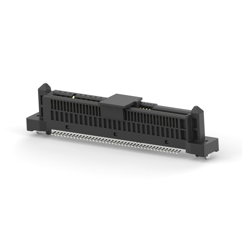 400 pcs - TE Connectivity SAS Series Vertical Surface Mount PCB Connector, 68-Contact, 2-Row, 1.27mm Pitch, Solder Termination