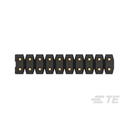 10 pcs - TE Connectivity AMPMODU Series Straight Through Hole Pin Header, 12 Contact(s), 2.0mm Pitch, 2 Row(s), Unshrouded