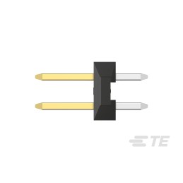 10 pcs - TE Connectivity AMPMODU Series Straight Through Hole Pin Header, 12 Contact(s), 2.0mm Pitch, 2 Row(s), Unshrouded