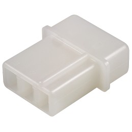 10 pcs - TE Connectivity, Commercial MATE-N-LOK Female Connector Housing, 5.08mm Pitch, 3 Way, 1 Row