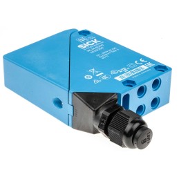 1 pcs - Sick Retroreflective Photoelectric Sensor, Block Sensor, 30 mm - 22 m Detection Range
