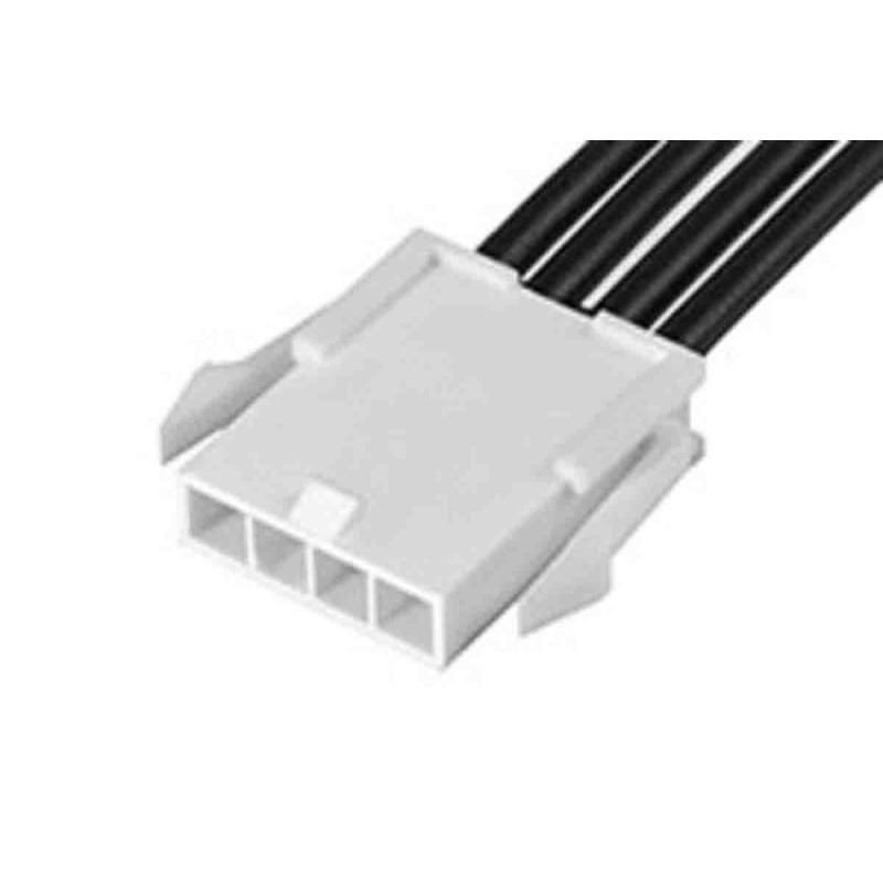 1 pcs - Molex 1 Way Female Mini-Fit Jr. to 1 Way Female Mini-Fit Jr. Wire to Board Cable, 600mm