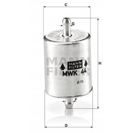 Fuel filter MWK44 Mann