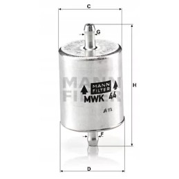 Mann filter mwk 44 fuel filter