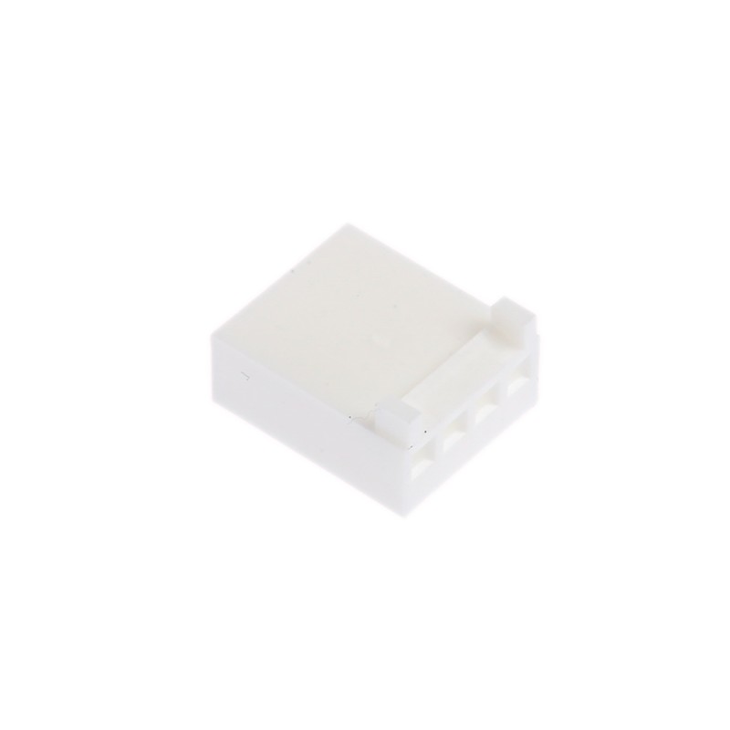 10 pcs - Molex, KK 254 Female Connector Housing, 2.54mm Pitch, 4 Way, 1 Row