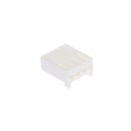 10 pcs - Molex, KK 254 Female Connector Housing, 2.54mm Pitch, 4 Way, 1 Row