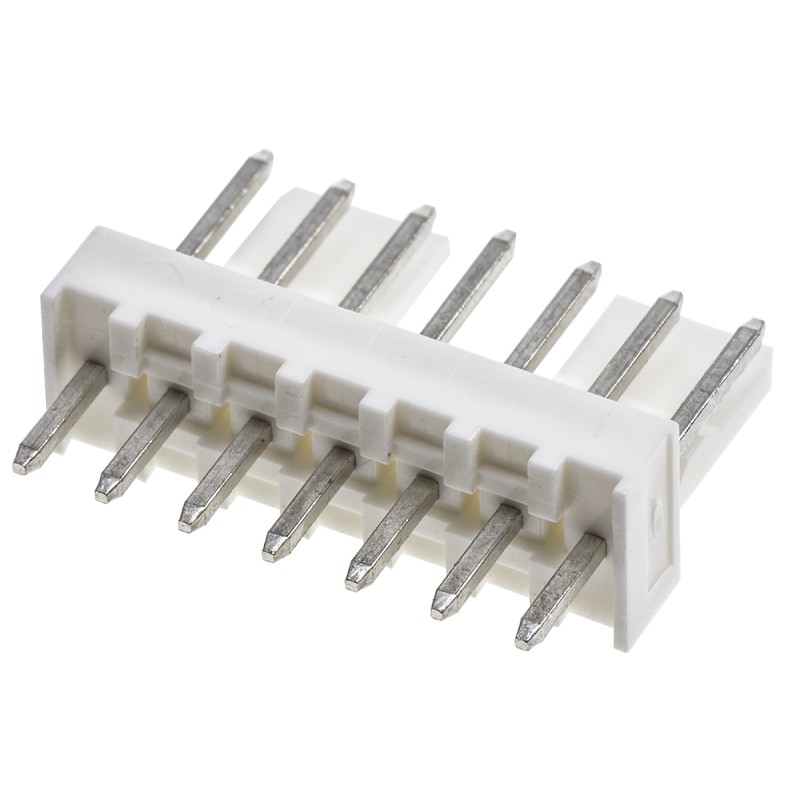 10 pcs - Molex KK 254 Series Straight Through Hole Pin Header, 7 Contact(s), 2.54mm Pitch, 1 Row(s), Unshrouded
