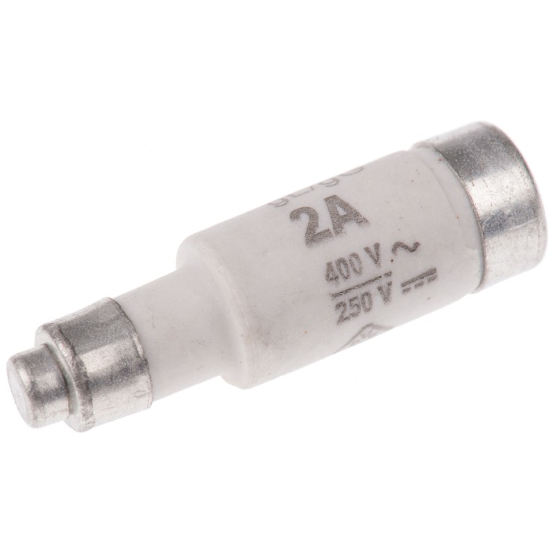 5 pcs - ETI 2A D01 Neozed Fuse, E14 Thread Size, gG, 400V ac