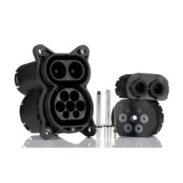 1 pcs - Amphenol Industrial, CCS2 Charging Inlet Socket, 200A 1000 V dc