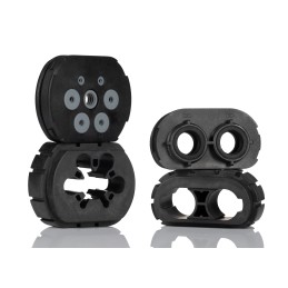 1 pcs - Amphenol Industrial, CCS2 Charging Inlet Socket, 200A 1000 V dc