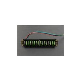 1 pcs : DFR0646-G - Display Development Tools Gravity: 8-Digital LED Segment Display Module (Green)