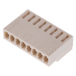 10 pcs - Molex, KK Female Connector Housing, 2.5mm Pitch, 8 Way, 1 Row