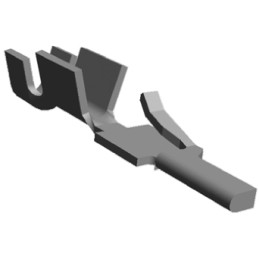 10 pcs - TE Connectivity Micro-MaTch Series Male Crimp Terminal, 28AWG Min, 24AWG Max