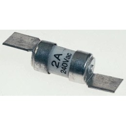 5 pcs - Eaton 2A British Standard Fuse, E1, 240V ac