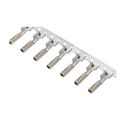 4000 pcs - Molex Female Crimp Terminal, Crimp or Compression Termination, 16AWG Min, 14AWG Max