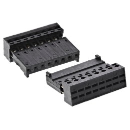 10 pcs - Stelvio Kontek 8-Way IDC Connector Socket for Cable Mount, 1-Row