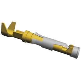 4000 pcs - TE Connectivity Type III+ Series Female Crimp Terminal, 24AWG Min, 20AWG Max