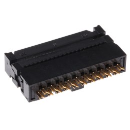 1 pcs - Hirose 20-Way IDC Connector Socket for Cable Mount, 2-Row