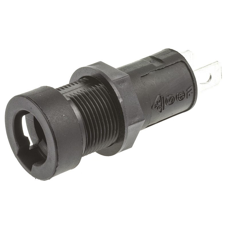 5 pcs - Littelfuse 16A Panel Mount Fuse Holder for 5 x 20mm Fuse, 250V ac