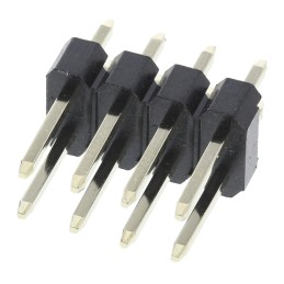 10 pcs - HARWIN M20 Series Straight Through Hole Pin Header, 8 Contact(s), 2.54mm Pitch, 2 Row(s), Unshrouded