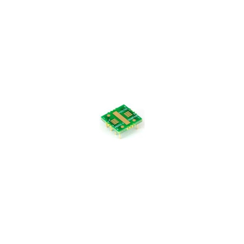 1 pcs : PA0170C - Sockets & Adapters Mini SOIC-8 Exp Pad to DIP-8 SMT Adapter (0.65 mm pitch) Compact Series
